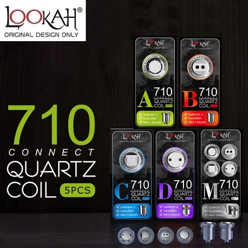 Lookah 710 Quartz Coils | 710 Qaurtz Wax Coils