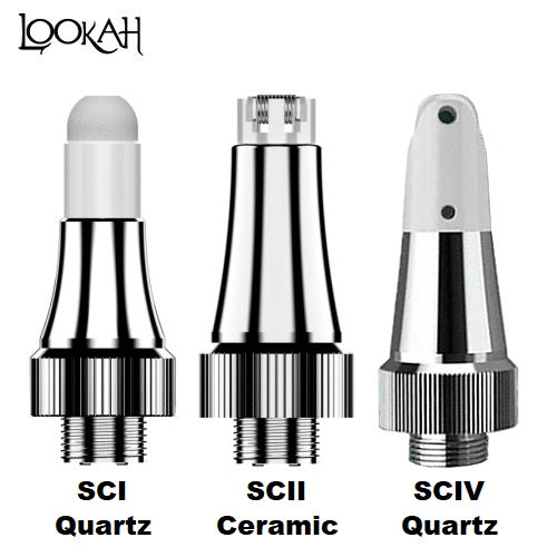 Lookah Seahorse Coil II: Dual Ceramic Coil E-Nectar Collector Tips, 5-Pack  - Waterbeds 'n' Stuff