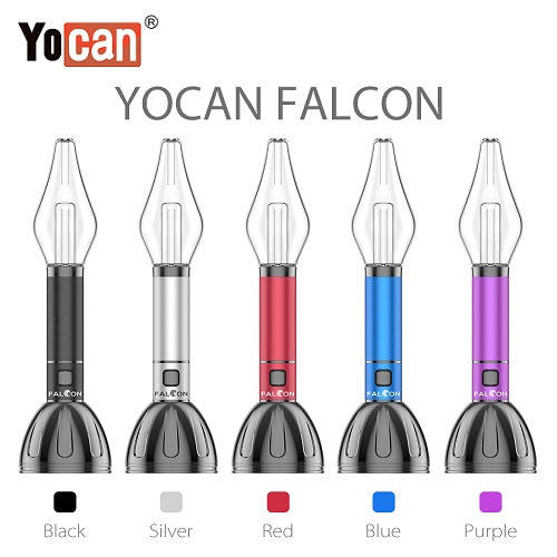 Yocan Falcon Wax and Dry Herb 6 In 1 Vaporizer Kit Colors Yocan Wholesale
