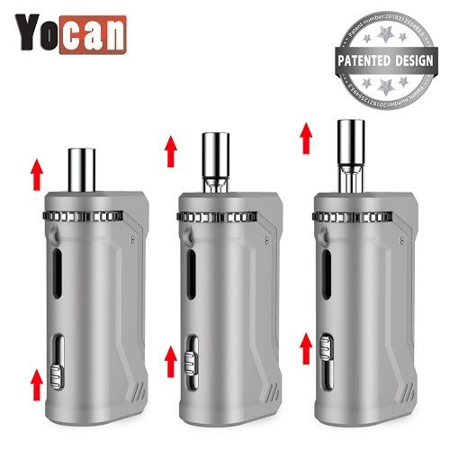 Yocan Uni Pro 510 Thread Variable Voltage Cartridge Battery Mod
