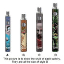 VCAN 1100 mAh 510 Thread Cartridge Battery Box of 20