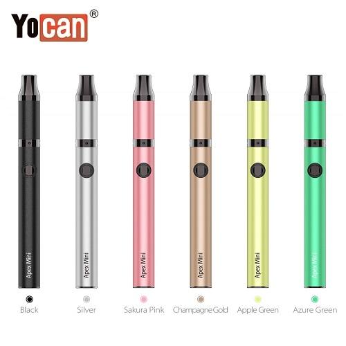 Yocan Apex Mini Variable Voltage Wax Pen Color Options Yocan USA Wholesale
