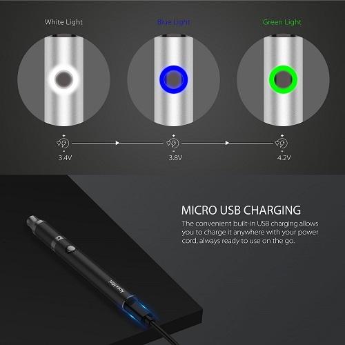 Yocan Apex Mini Variable Voltage Levels and Micro USB Charging Yocan USA Wholesale