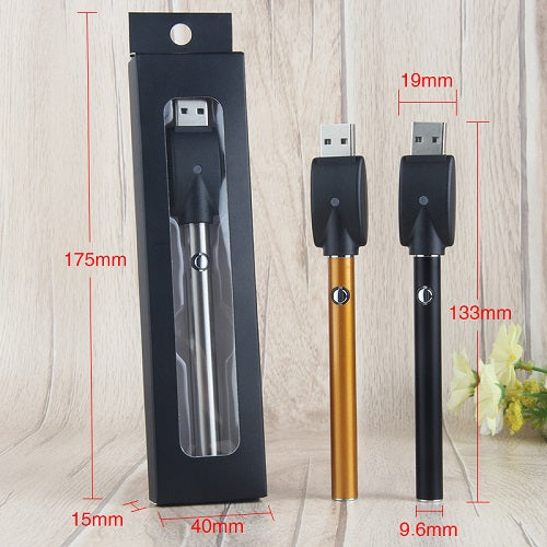 280mAh Slim Style Push Button Battery and USB Adapter