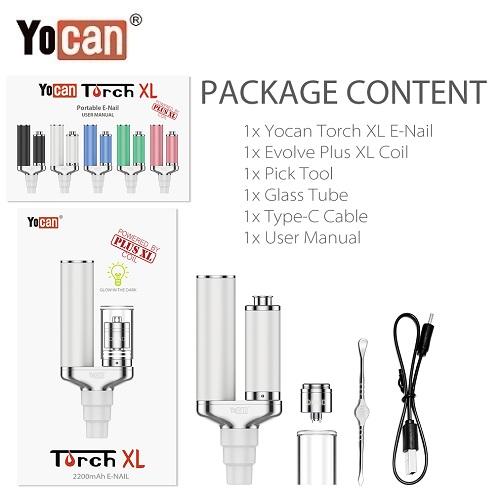 9 Yocan Torch XL 2020 Version Package Contents Yocan Wholesale