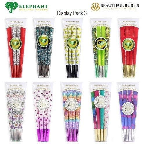 Elephant Brands Cone Display