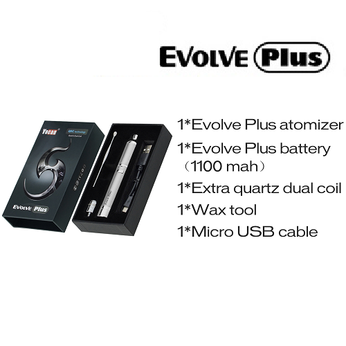 Yocan Evolve Plus Rasta Edition Wax Pen Kit