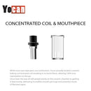 Yocan Explore Replacement Wax Coil and Mouthpiece
