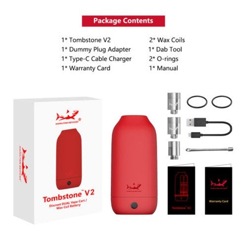 Hamilton Devices Tombstone V2 Dual Cartridge Battery